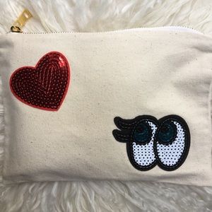 4/$10 Makeup Travel Bag - Cosmetics Canvas Tote